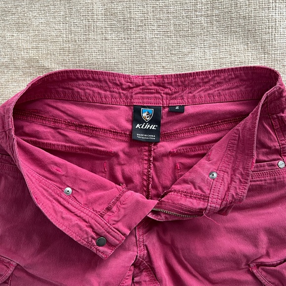 Kuhl Women's Cargo Shorts - Pink - Picture 1 of 3